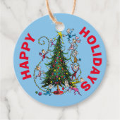 Classic Grinch | Weihnachtsbaum Geschenkanhänger (Vorderseite)