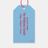 Classic Grinch | Weihnachtsbaum Geschenkanhänger (Rückseite)