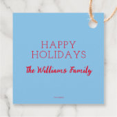 Classic Grinch | Weihnachtsbaum Geschenkanhänger (Rückseite)