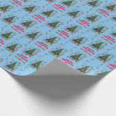 Classic Grinch | Weihnachtsbaum Geschenkpapier (Ecke)