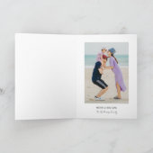 Classic Grinch | Weihnachtsbaum Holiday Foto Feiertagskarte (Innenseite)