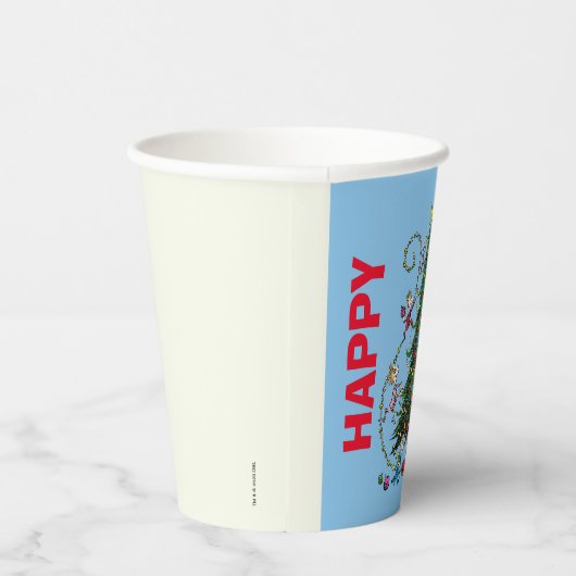 Classic Grinch | Weihnachtsbaum Pappbecher (Rechts)