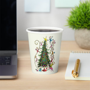 Classic Grinch   Weihnachtsbaum Pappbecher