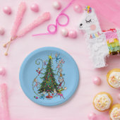 Classic Grinch | Weihnachtsbaum Pappteller (Party)