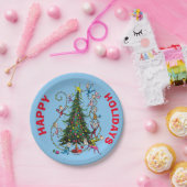 Classic Grinch | Weihnachtsbaum Pappteller (Party)