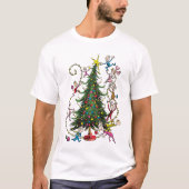 Classic Grinch | Weihnachtsbaum T-Shirt (Vorderseite)
