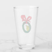 Classic Grinch | Weihnachtskranz Glas (Rückseite)