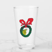 Classic Grinch | Weihnachtskranz Glas (Vorderseite)