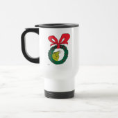 Classic Grinch | Weihnachtskranz Reisebecher (Links)