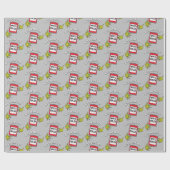 Classic Grinch | Wird funktionieren für wen Hash-Z Geschenkpapier (Flach)