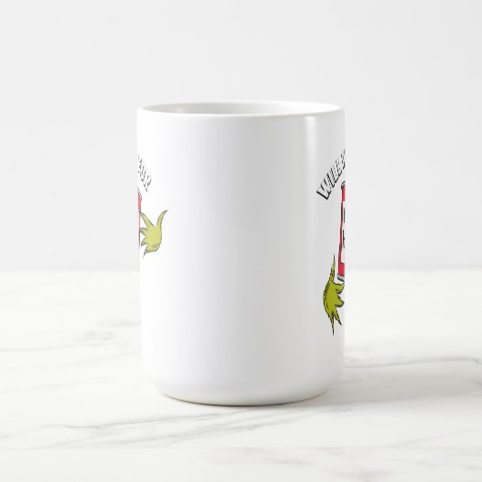 Classic Grinch | Wird funktionieren für wen Hash-Z Kaffeetasse (Mittel)