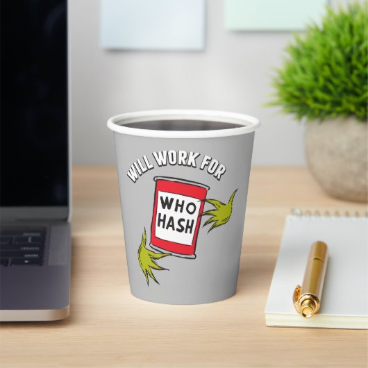 Classic Grinch | Wird funktionieren für wen Hash-Z Pappbecher (InSitu)