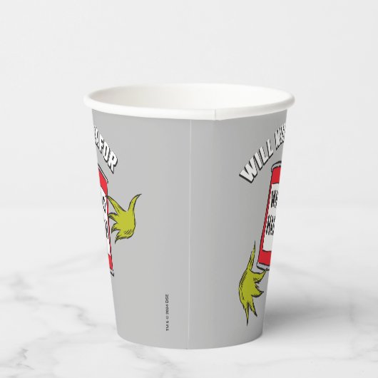 Classic Grinch | Wird funktionieren für wen Hash-Z Pappbecher (Rechts)