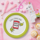 Classic Grinch | Wird funktionieren für wen Hash-Z Pappteller (Party)