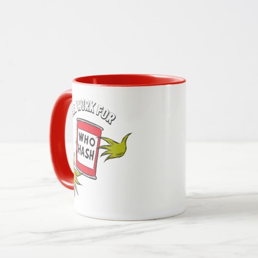 Classic Grinch | Wird funktionieren für wen Hash-Z Tasse (Vorderseite Links)