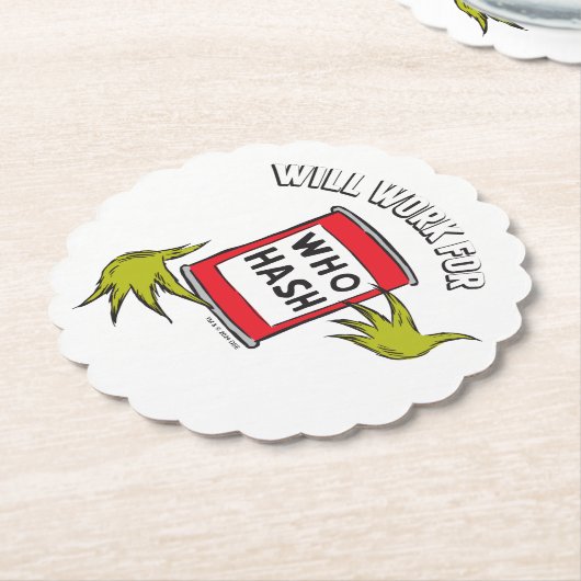 Classic Grinch | Wird funktionieren für wen Hash-Z Untersetzer (angewinkelt)