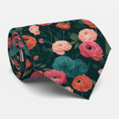 Classic Groomsman Gift Ranunculus Krawatte (Gerollt)