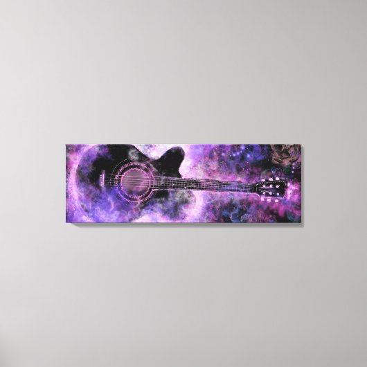 Classic Guitar Canvas Print Leinwanddruck (Vorderseite)