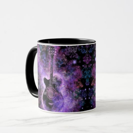 Classic Guitar Coffee Tasse (Vorderseite Links)