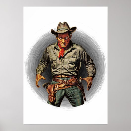 Classic Gunslinger Poster (Vorne)