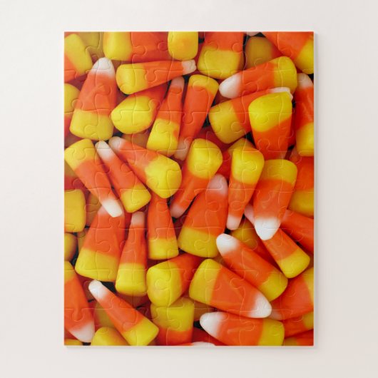 Classic Halloween Candy Corn Puzzle (Vertikal)