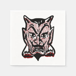 Classic Halloween Devil Serviette