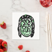 Classic Halloween Hexe Serviette (Beispiel)