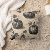 Classic Halloween Pumpkins Kissen (Decke)