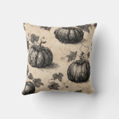 Classic Halloween Pumpkins Kissen (Rückseite)