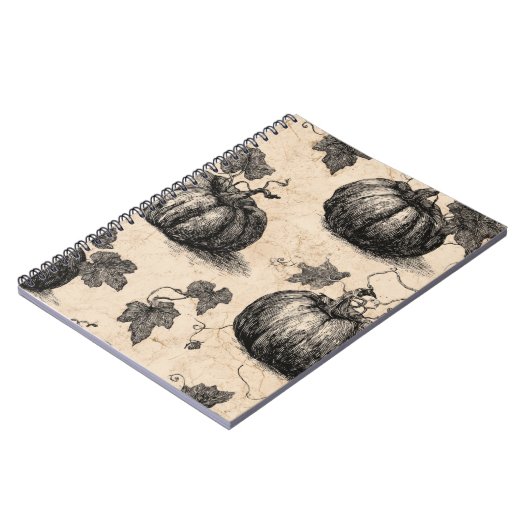 Classic Halloween Pumpkins Notizblock (Linke Seite)