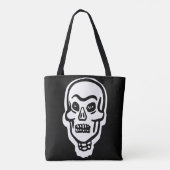 Classic Halloween Skull Tasche (Rückseite)