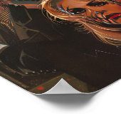 Classic Hammer Horror Films Movie Poster (Ecke)