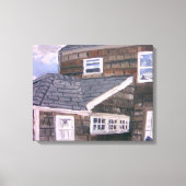 Classic Hamptons House by Aaron Monet Leinwanddruck (Vorderseite)