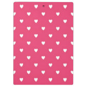 Classic Happy Valentine’s Day Gift for Couples  Klemmbrett (Rückseite)