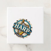 Classic Harp Lager Beer Logo Round Geschenkanhänger (Beispiel)