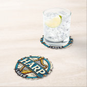Classic Harp Lager Beer Logo Round Untersetzer (Vor Ort)