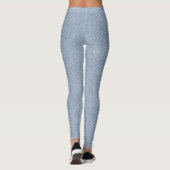 Classic Herringbone Weave Texture - Nahtloses Time Leggings (Rückseite)