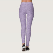 Classic Herringbone Weave Texture - Nahtloses Time Leggings (Rückseite)