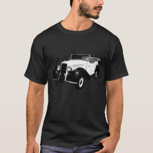 Classic Hillman Tourist Sketch Art T-Shirt
