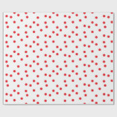 Classic Holiday Birthday Dots Geschenkpapier (Flach)