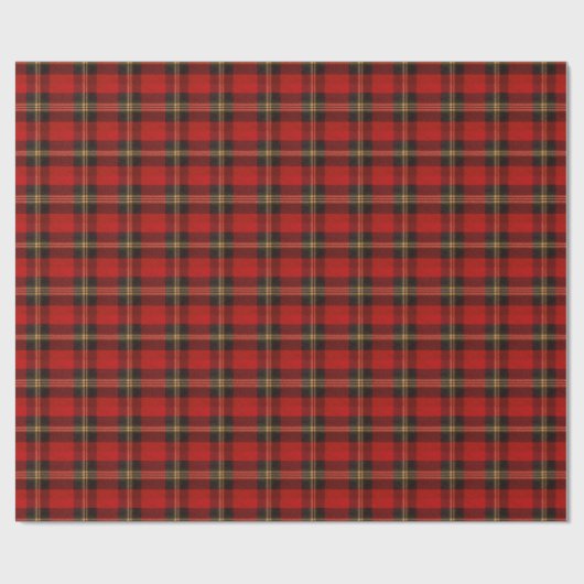 Classic Holiday Plaid Geschenkpapier (Flach)