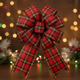Classic Holiday Plaid Ripsband