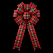 Classic Holiday Plaid Satinband