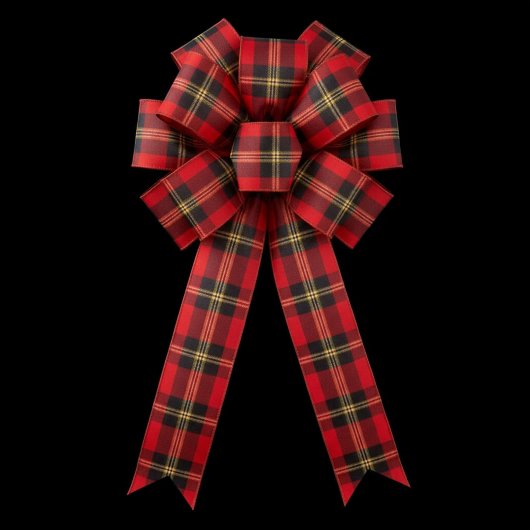 Classic Holiday Plaid Satinband
