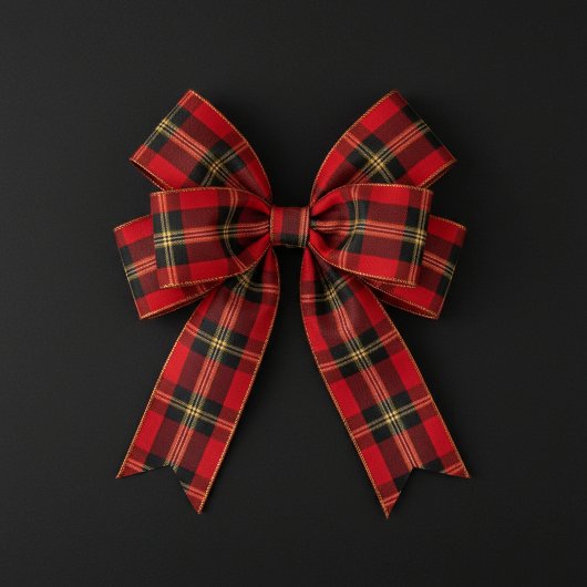 Classic Holiday Plaid Satinband