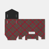 Classic Holiday Red Tartan Geschenk Geschenkschachtel (Ungefaltet)