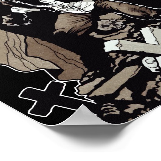 Classic Horror Trio! Poster (Ecke)