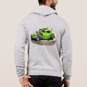 Classic Hot Rod Sweatjacke Hoodie (Rückseite)