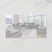 Classic House Maid Logo | Vororte Visitenkarte (Rückseite)