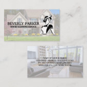 Classic House Maid Logo | Vororte Visitenkarte (Vorne/Hinten)